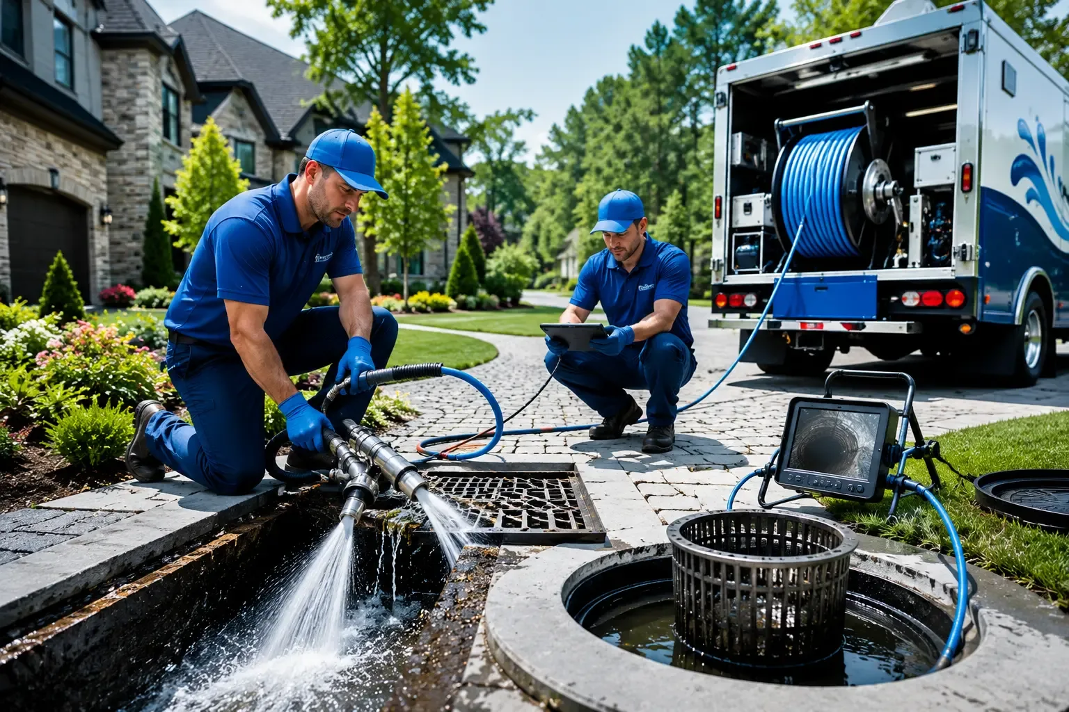 Local outdoor drain cleaning professionals in Windsor, OH